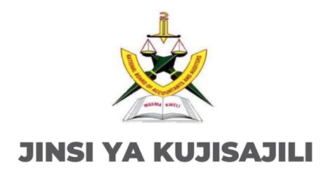BODI YA TAIFA YA WAHASIBU NA WAKAGUZI WA HESABU .